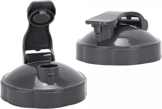SnelShoppen - Resealable Cup Lids en Flip Top To-go Lids voor 600W & 900W Blender, BPA-vrij, Lekvrij, Geschikt voor 18oz/24oz/32oz Cups