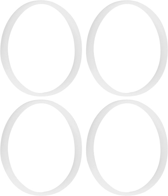 SnelShoppen - Rubber Gasket voor Blender en Juicer - Vervangende O-Ring 10cm - Wit Rubber Seal voor Keuken - Flexibele en Duurzame Sealing Ring
