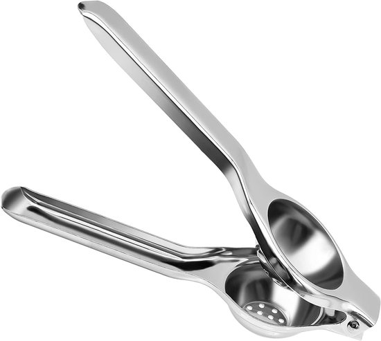 SnelShoppen - RVS Citrus Juicer 18/10 Manual 7 cm - Handpers voor Citroenen, Sinaasappels, Granaatappels - Ideaal voor Keuken, Bar en Restaurant - Cor