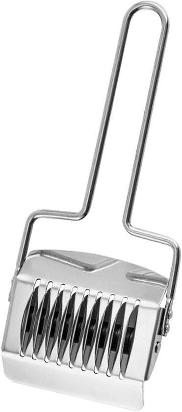 SnelShoppen - RVS Noodle Cutter, Pasta Snijder, Spaghetti Maker, Keuken Gereedschap, Multifunctionele Deeg Cutter voor Noodles, Thuis Koken, 1 Stuk