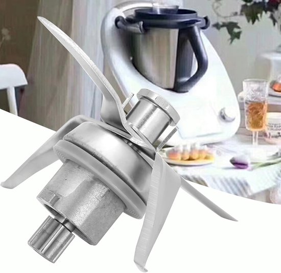 SnelShoppen - Vervangend Blenderblad Aluminium Accessoires Voor Thermomix TM21 EM - Hoogwaardige Roestvrijstalen Blender Onderdelen Voor Keuken - Gesc
