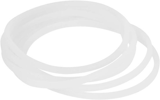 SnelShoppen - Vervangende Rubberafdichtring, O-Ring Dekselpakking voor Blender, Hoogwaardige Rubberen Materiaal, Flexibel, Eenvoudige Installatie, Ges