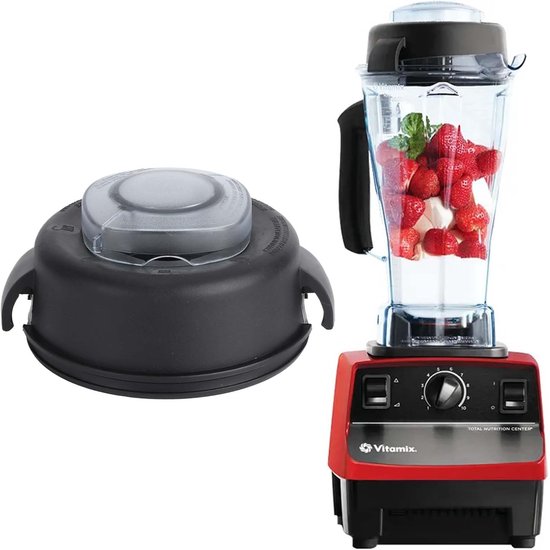 SnelShoppen - Vitamix Deksel en Deksel voor Mixer, Accessoires en Vervangingsonderdelen voor 64Oz Hoge Profiel Mixers, Geschikt voor 5200, 5000, 6000