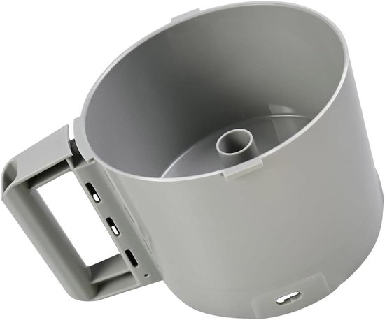 Snijkom Keukenmachine - Accessoire Kom - Voedselbereiding Vereenvoudigen - Food Grade Materiaal - 3 Quart Capaciteit - Transparant
