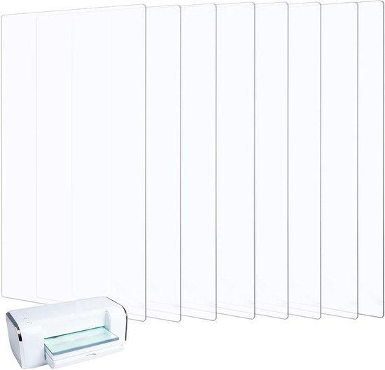 Snijpads voor Stansmachine - Snijplaten Embossing - Creatief Knutselen - Helder en Transparant - 323 cm x 224 cm - Transparant