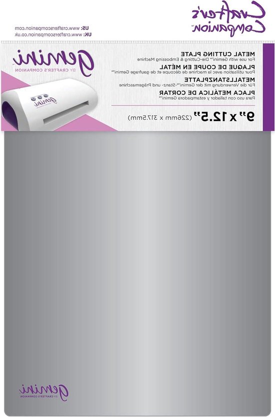 Snijplaat - Reserveplaat - Papier Snijden - Slijtvast Metaal - 3175 cm - Zilver