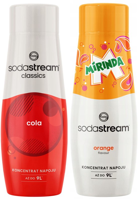 SodaStream - Concentraten Set - Cola + Mirinda - 440ml van Merkloos