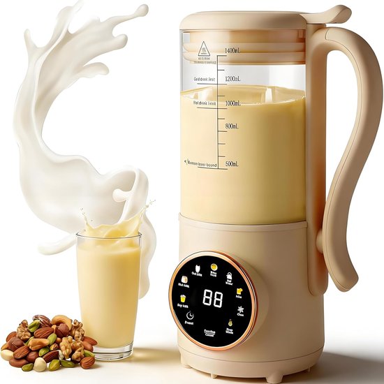 Soepmaker - Blender - Sojamelk Maker - Bruin van Merkloos