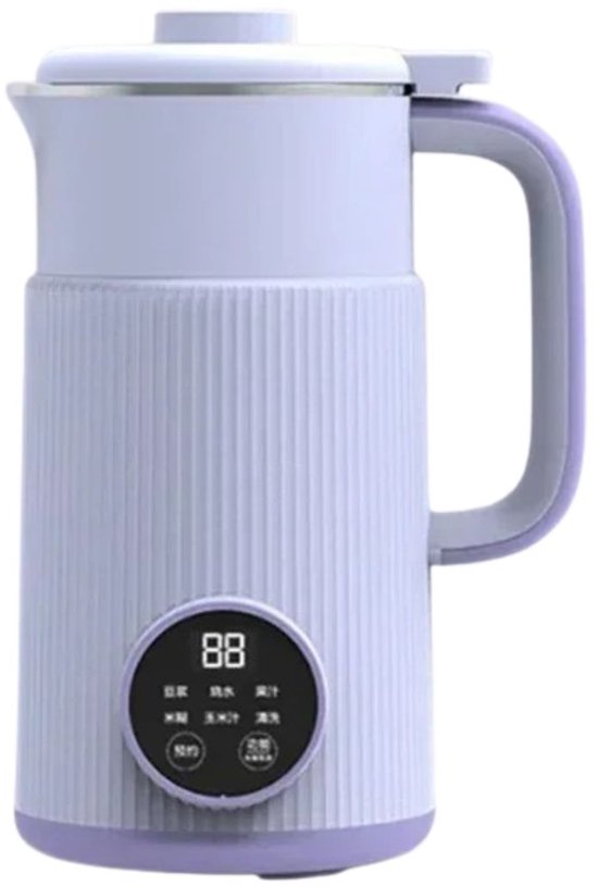 Soepmaker - Blender - Sojamelk Maker - Paars van LUNDENTECH