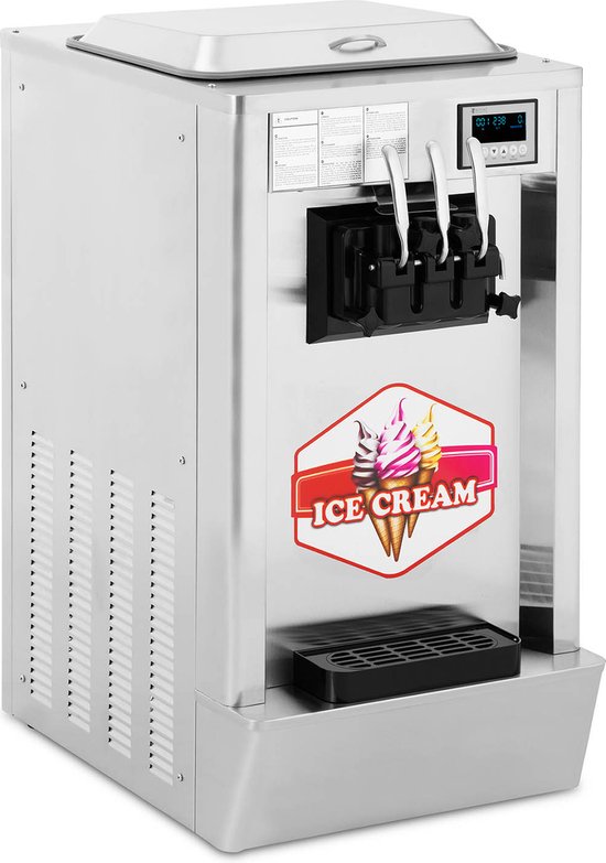 Softijsmachine - 1640 W - 23 l/u - 3 Smaken - Royal Catering van Merkloos