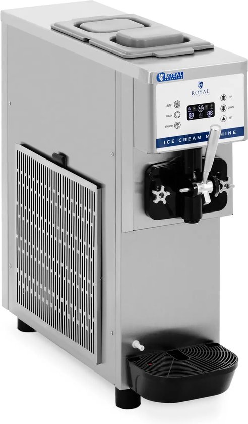 Softijsmachine - 800 W - 6,5 l/u - LED - Royal Catering van Merkloos