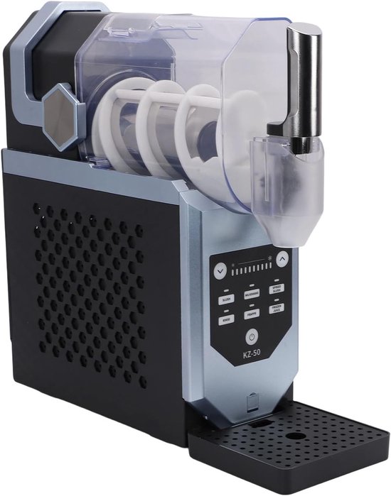 Softijsmachine - Dessert Maker - Thuis IJs Maken - Vijf Voorinstellingen - 1.8 Liter Capaciteit - Zwart van Merkloos