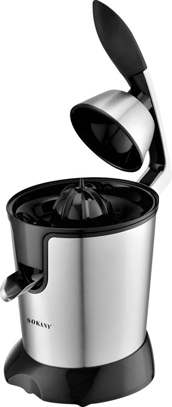 Sokany, Presse-Agrumes Électrique 350W 400ml à Extraction Rapide, Zilver van Merkloos