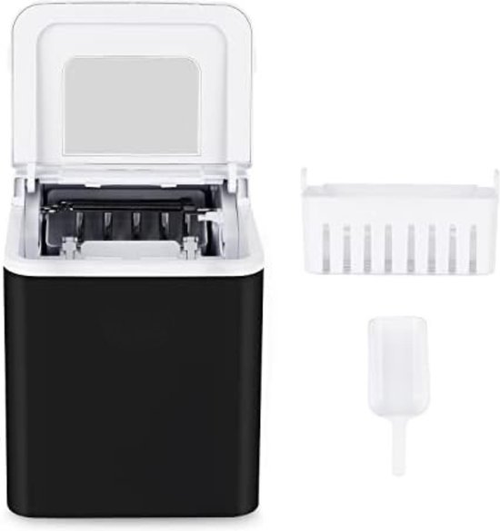 Solacis Ijsblokjesmachine - Ijsmachine - Ijsblokjes - Ijsblokjes machine - Tot 12kg per uur