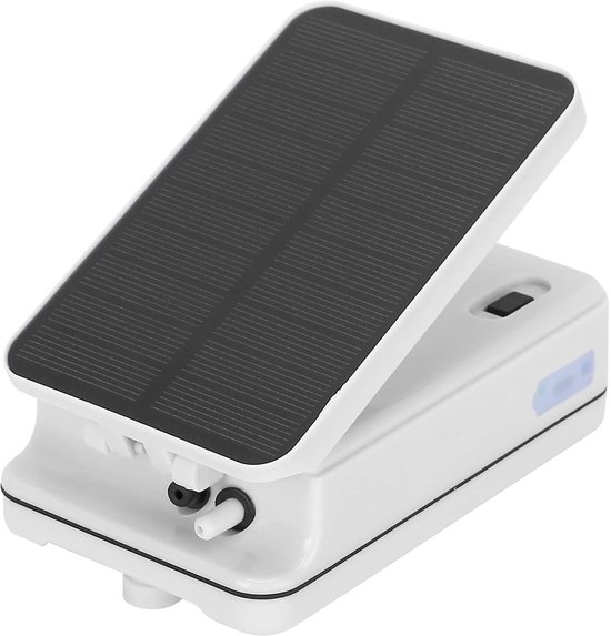 Solar Powered Pond Oxygenator Air Pump 2200mAh Large Capacity Battery Overcharge Protection Air Pump van solar