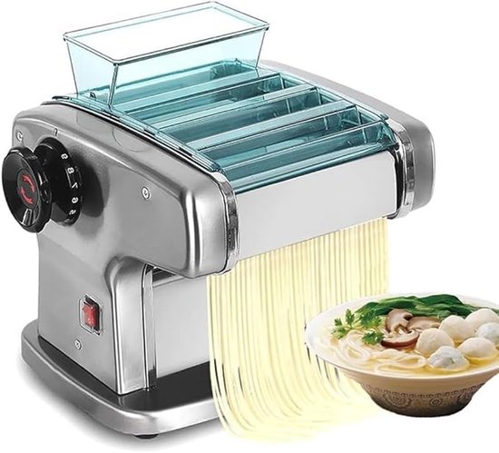 Solidchoice - Elektrische Pastamaker met 3 Snijdiktes en 9 Dikte-instellingen