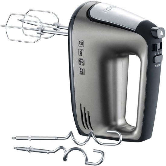Solidchoice - Handmixer met Spiral Kabel en 400 W Vermogen