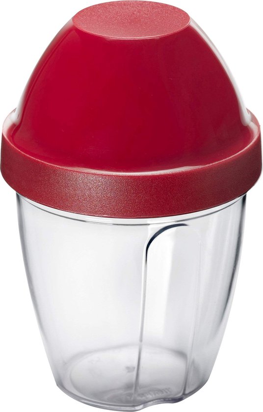 Solidchoice - Mixbeker/Shaker met Verwijderbare Mengschijf 0,25L