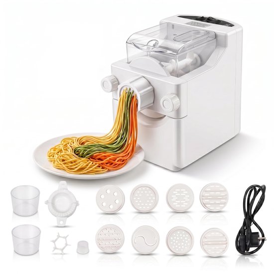 Solidchoice - Volautomatische Pastamachine met 9 Accessoires