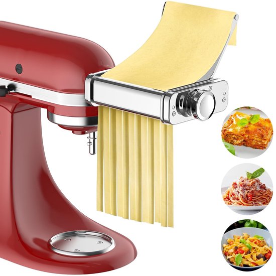 SolidKeus - 3-in-1 Pasta Attachment voor Keukenmixers