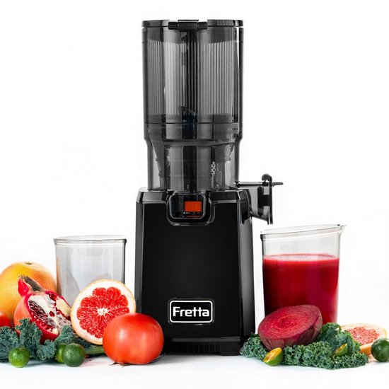 SolidKeus - Slow Juicer met 1.8 L Capaciteit en Reversiefunctie