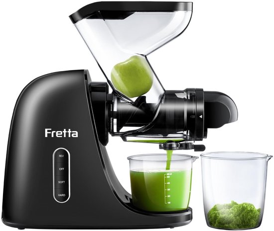SolidKeus - Slow Juicer met RVS voor Fruit en Groenten 200 W