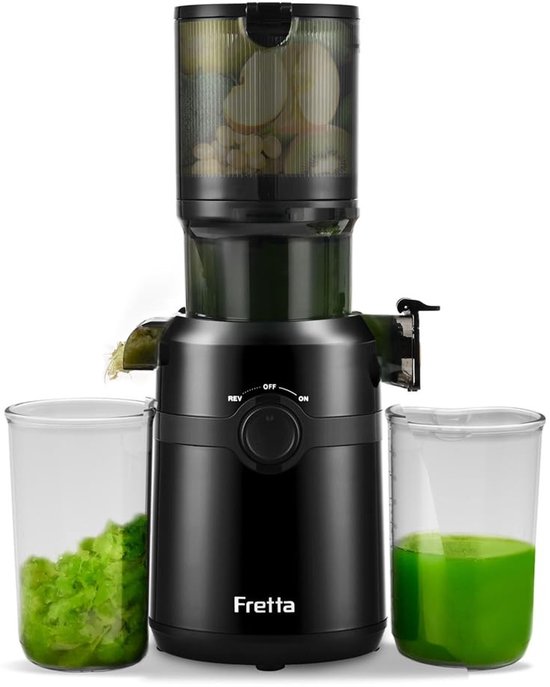 SolidKeus - Slow Juicer voor Fruit en Groenten met 1.0L Vulopening