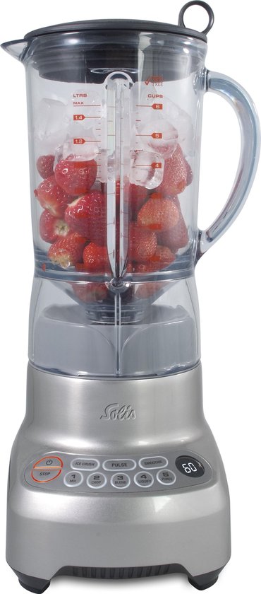 Solis Perfect Blender Pro 824 - Zilver - ProKinetix Systeem van Merkloos