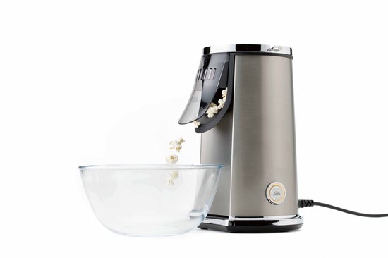 Solis Pop & Fun Popcorn Maker - Popcorn Machine Zonder Olie - Popcornmachine - RVS Popcornmaker