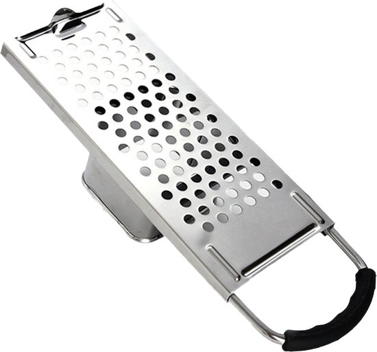 Somstyle Spätzlerasp - Rasp voor Spaetzle - RVS - Spätzle Maker - Vaatwasserbestendig - Zilverkleurig van Merkloos