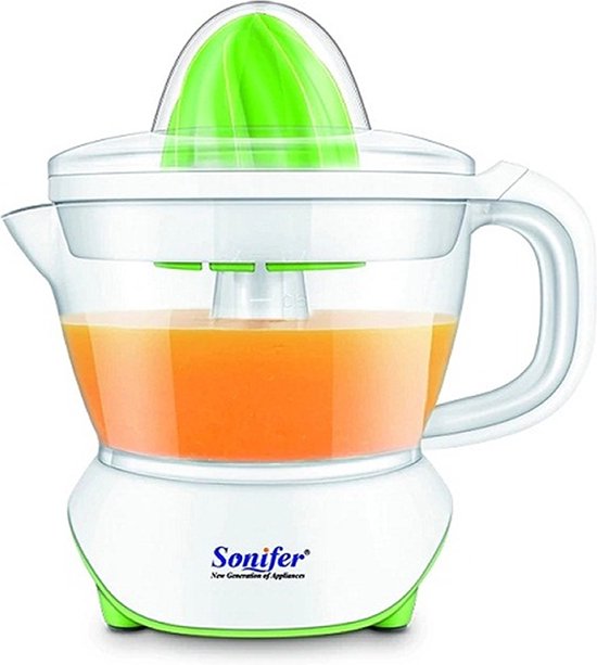Sonifer SF-5513 Elektrische Citruspers 0,75L 25W Groen/Wit van Merkloos