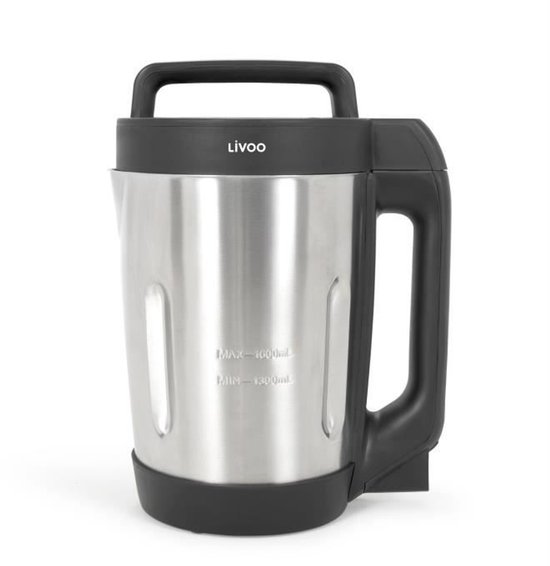 Soup Blender - LIVOO - DOP260N - Grijs en zwart van Merkloos