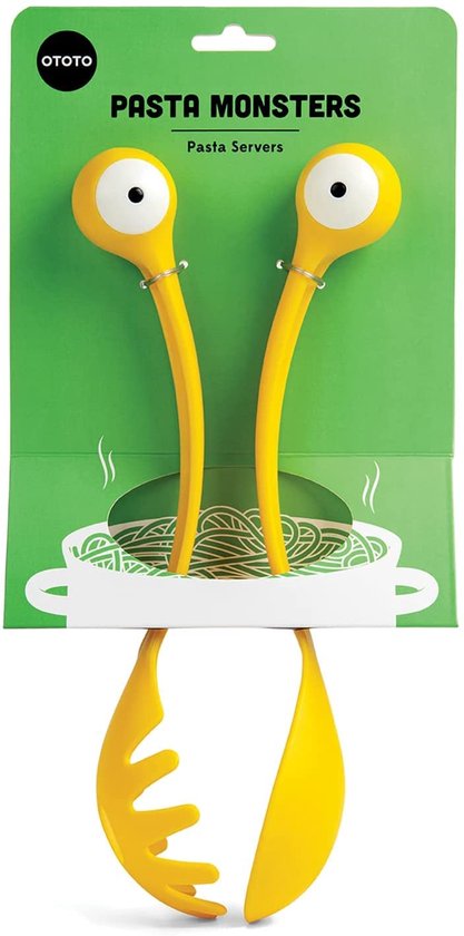 Spaghetti Service Set - BPA-vrij en 100% levensveilig - Salat en Pasta Servers van Spaghetti.
