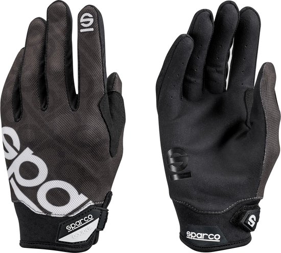 Sparco MECA-3 Handschoenen - Zwart- Maat L van Sparco