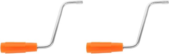 Spare Part Pasta Dough Accessories Rolling Pin Tools Handle of the Pasta Machine - 2 Pcs van Merkloos