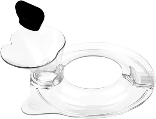 Spatbescherming Deksel - Mengkom Accessoire - Schoon Bakken - Verstelbare Pasvorm - 43 tot 48L - Blauw van Merkloos