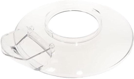 Spatbescherming Keukenmachine - Reserveonderdeel - Schone Keuken - Origineel Onderdeel - 29 x 29 x 6.5 cm - Zwart