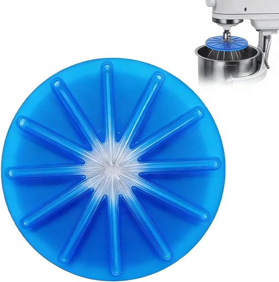 Spatbescherming Keukenrobot - Universele Spatdop - Bakken en Mixen - Verbeterde Stabiliteit - 17 x 5.5 x 1.12 cm van Merkloos