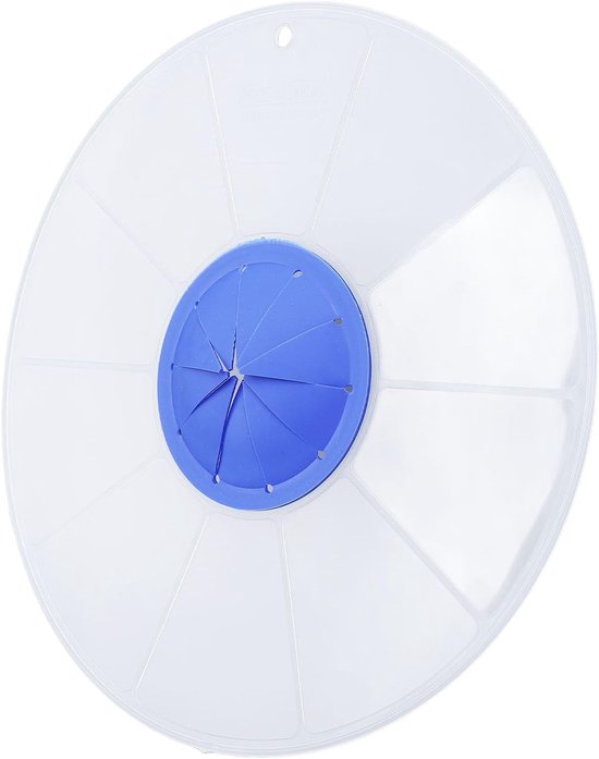 Spatdeksel Mixer - Voorkomt Morsen - Schoon Koken - Transparant Ontwerp - 30 cm Diameter van Merkloos
