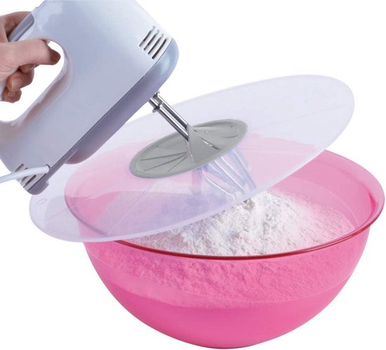Spatdeksel voor Mixer en Mengkom Beschermt tegen Spatten tijdens het Mixen