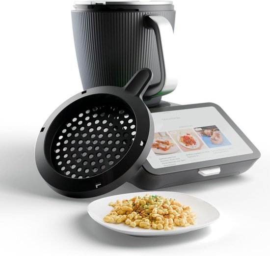 Spätzle Rasp - Deeg Maker - Pasta Gerechten Maken - Vaatwasserbestendig - 3 Porties - Zwart