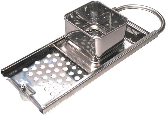 Spätzle Schaaf - Deeg Maker - Zelf Spätzle Maken - Roestvrij Staal - 375 cm Hoog van Merkloos