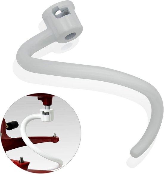 Spiraal Kneedhaak Vervanging voor Kitchen Aid Mixer Koken en Bakken van Merkloos