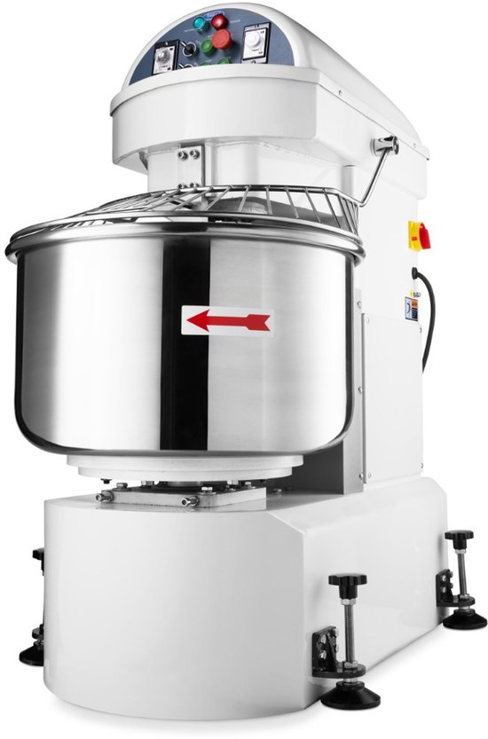 Spiraalkneder - 100 L - 64 Kg Deeg - 2 Snelheden - 400V van Merkloos