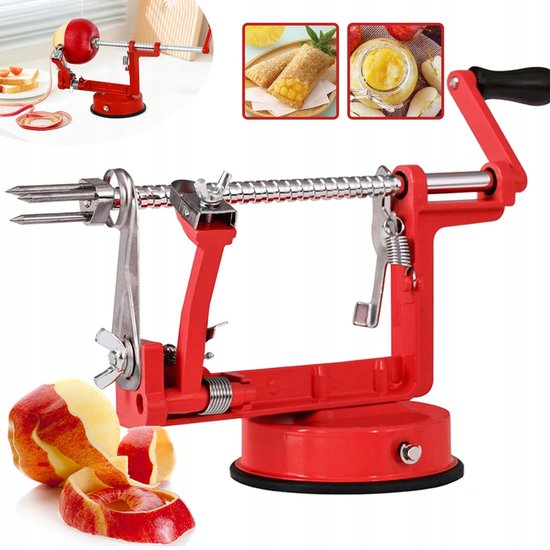 Spiraalsnijder Aardappelen, Appelschilmachine 3-in-1