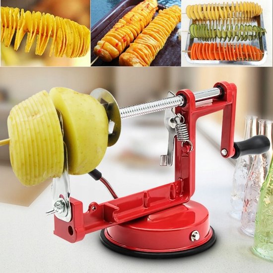 Spiraalsnijder voor Aardappelen - Maak Krulchips!