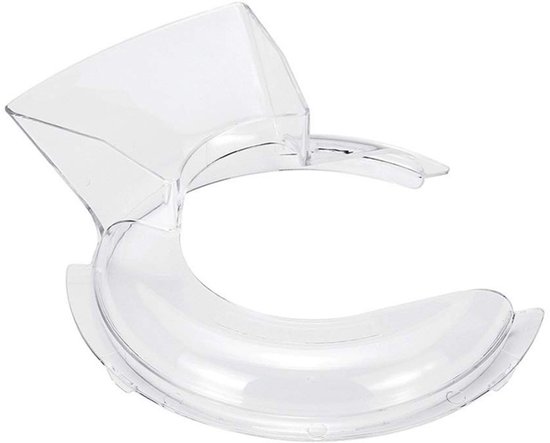 Splash Guard Deksel voor Mixer Accessoires - Transparant, Veilig en Perfecte Pasvorm, Ideaal voor Gieten van Merkloos