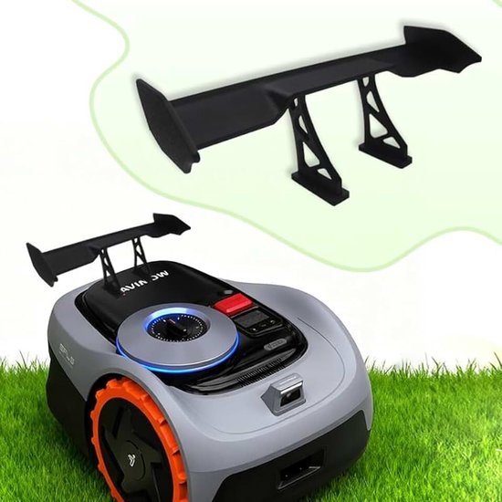 Spoiler compatibel met Worx M500 Plus, Navimow, Ecovacs Goat G1 achtervin ter decoratie