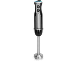 Staafmixer 1000W - Keukenmixer - Eten Bereiden - 20 Snelheden Turbo - Niet gespecificeerd - Zwart