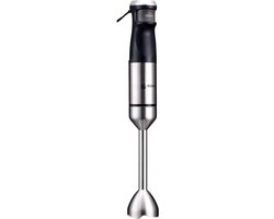 Staafmixer 1500W - Handmixer Keuken - Snel Ingrediënten Mixen - Instelbare Snelheid Turbo - 700 ml Maatbeker - Wit van Merkloos